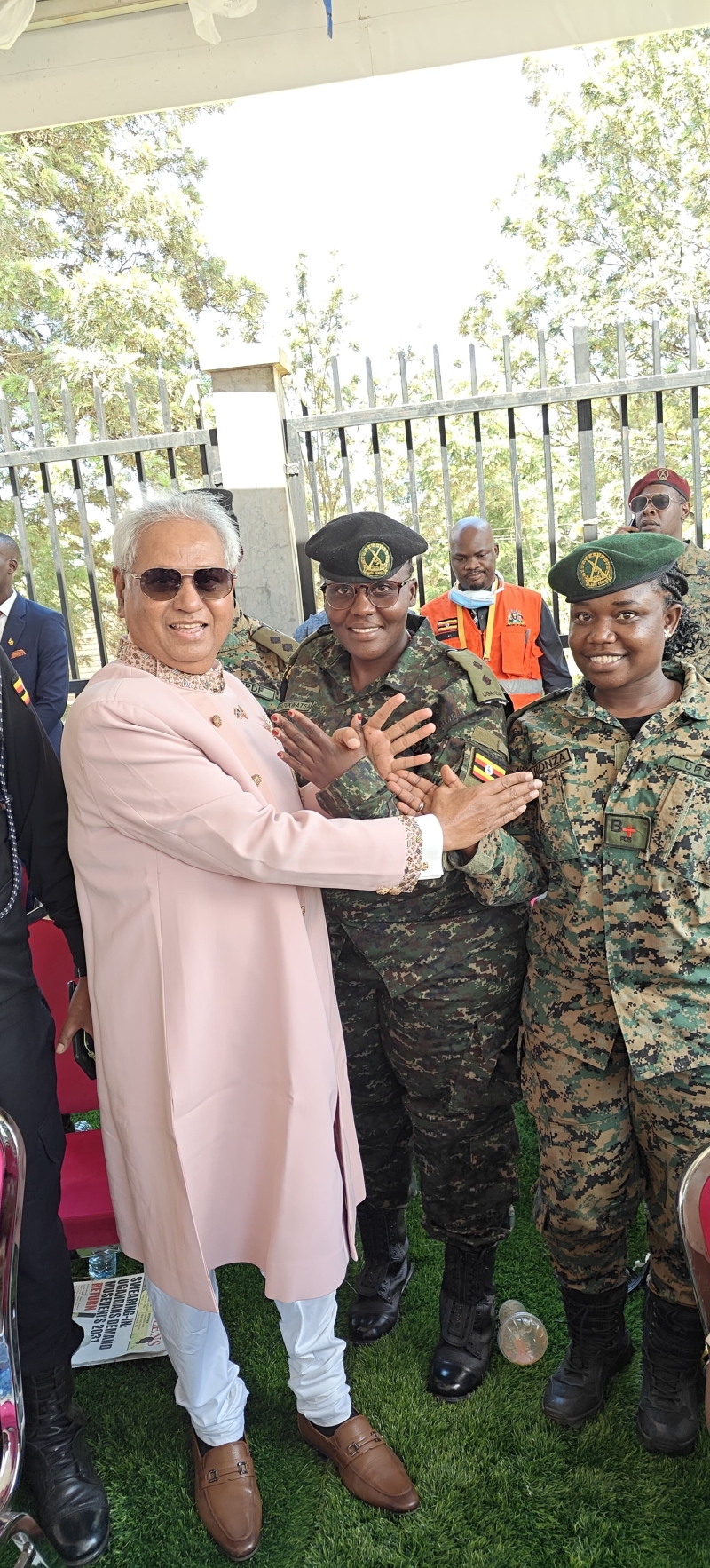 Prof. Madhu Congratulates President Museveni